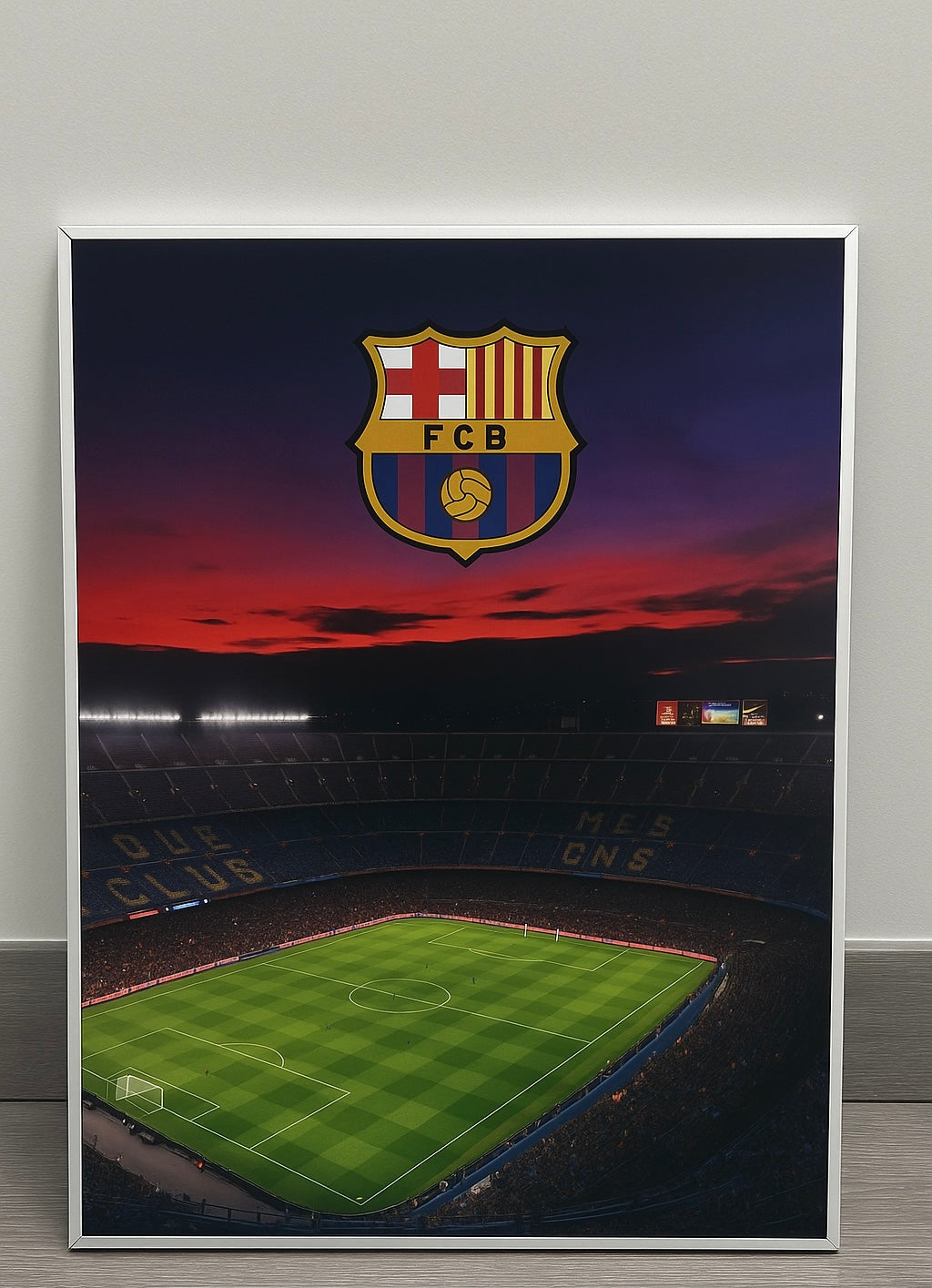 Customized barcelona poster