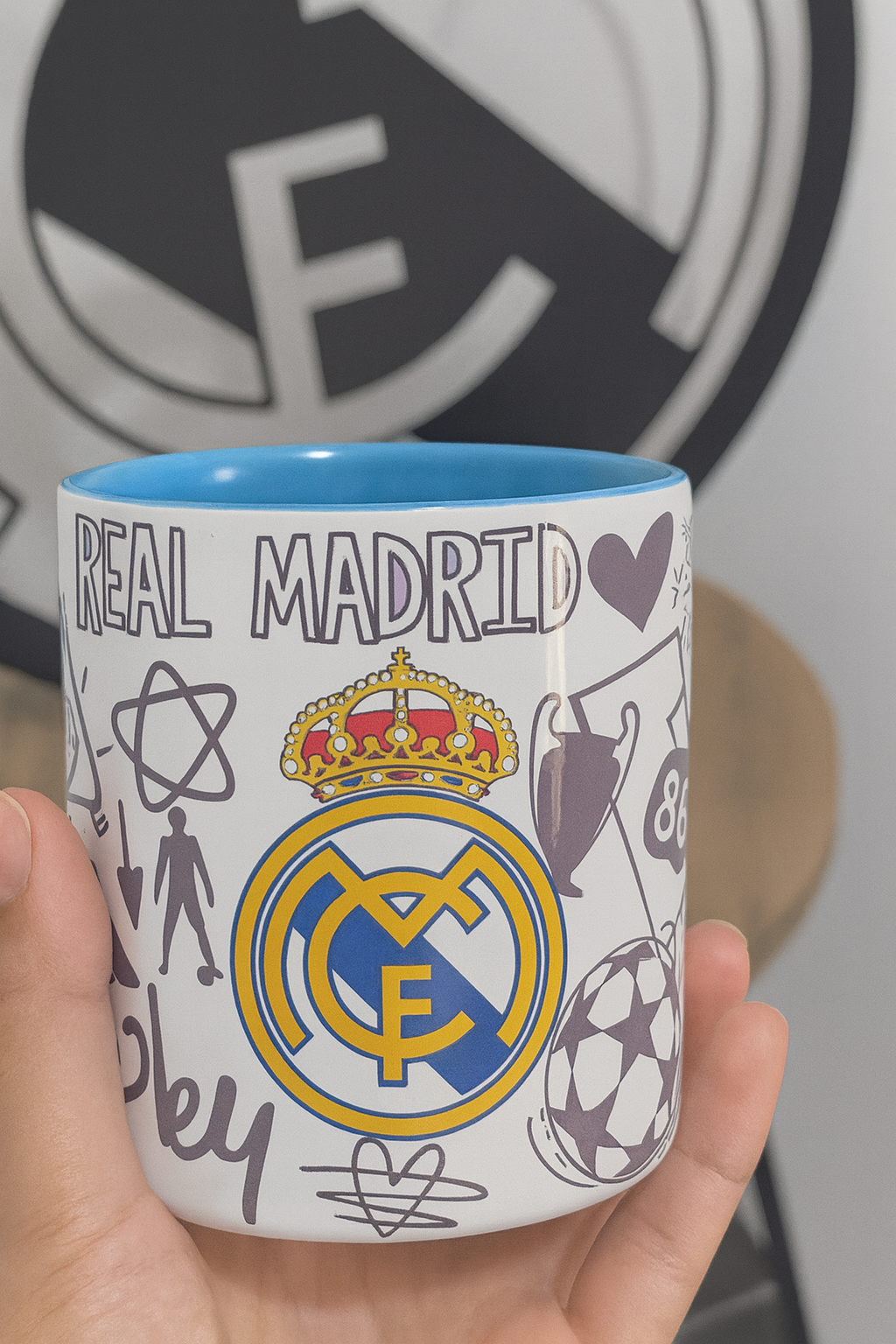 Real madrid mug