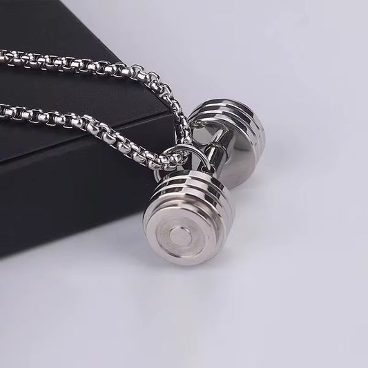 Dumbbell Necklace
