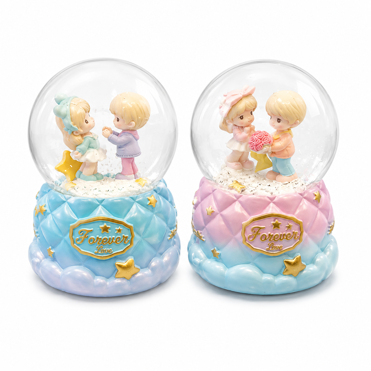 Forever Couple Snow Globe
