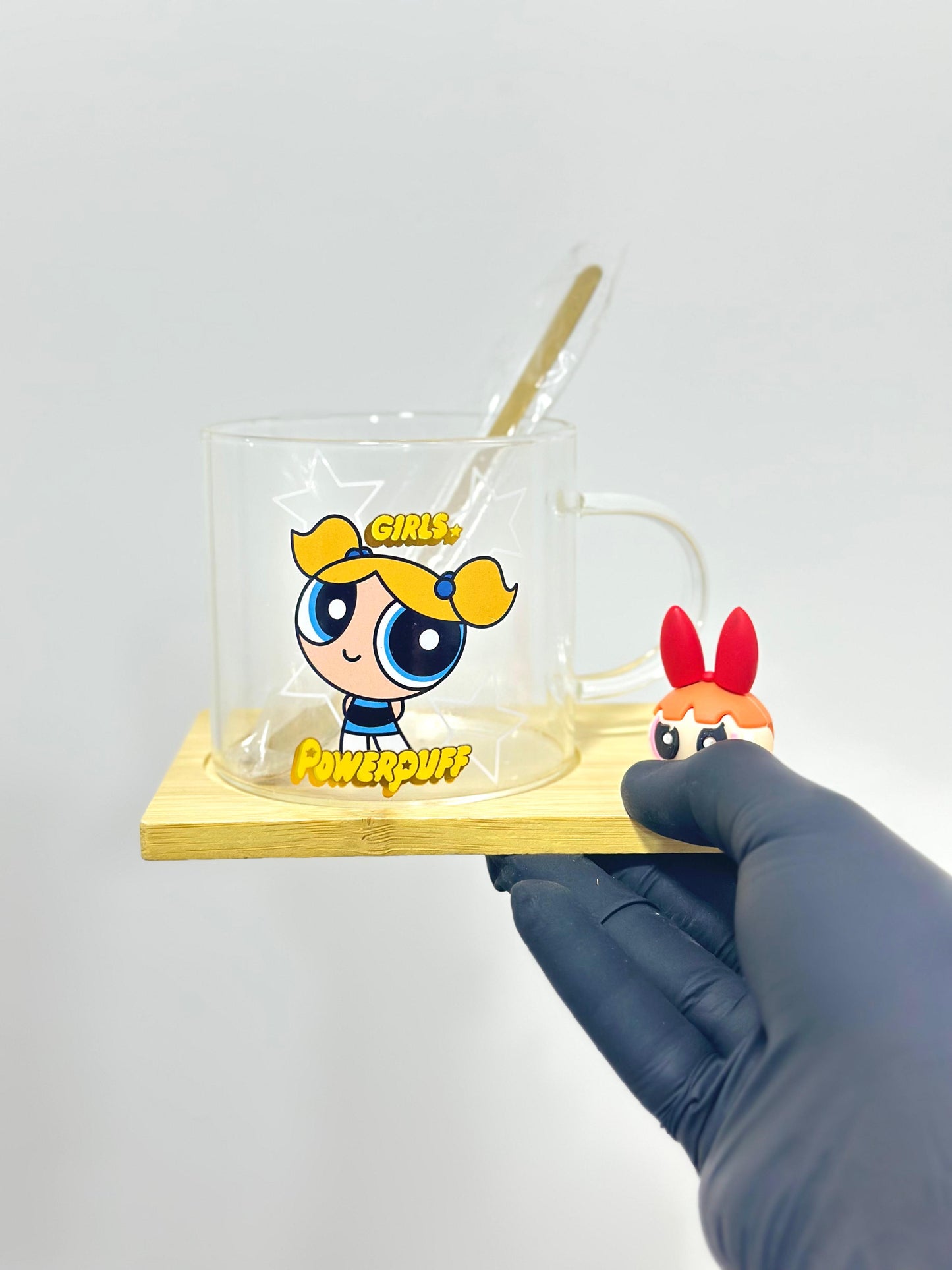 Powerpuff Girls glass cups