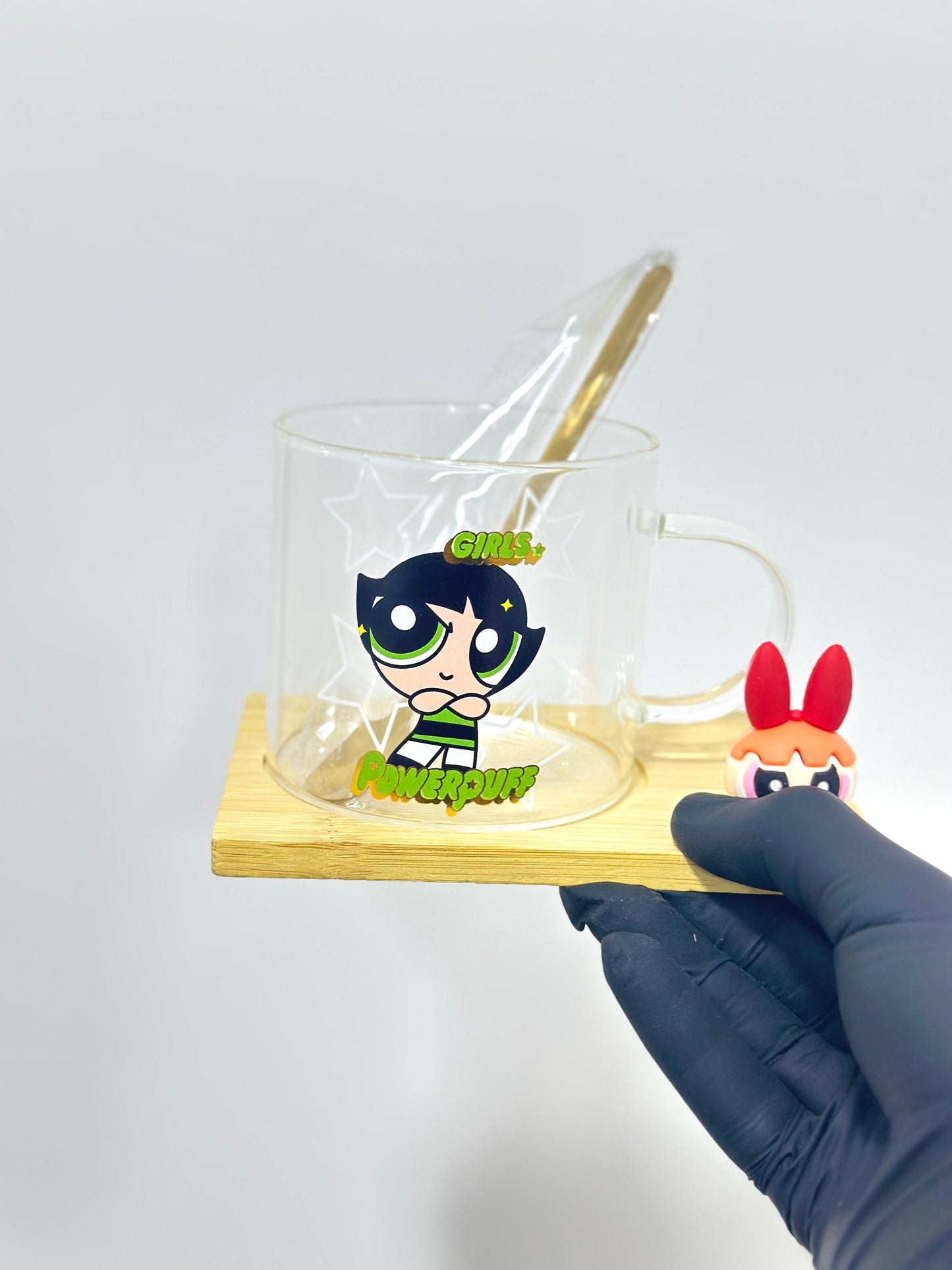 Powerpuff Girls glass cups