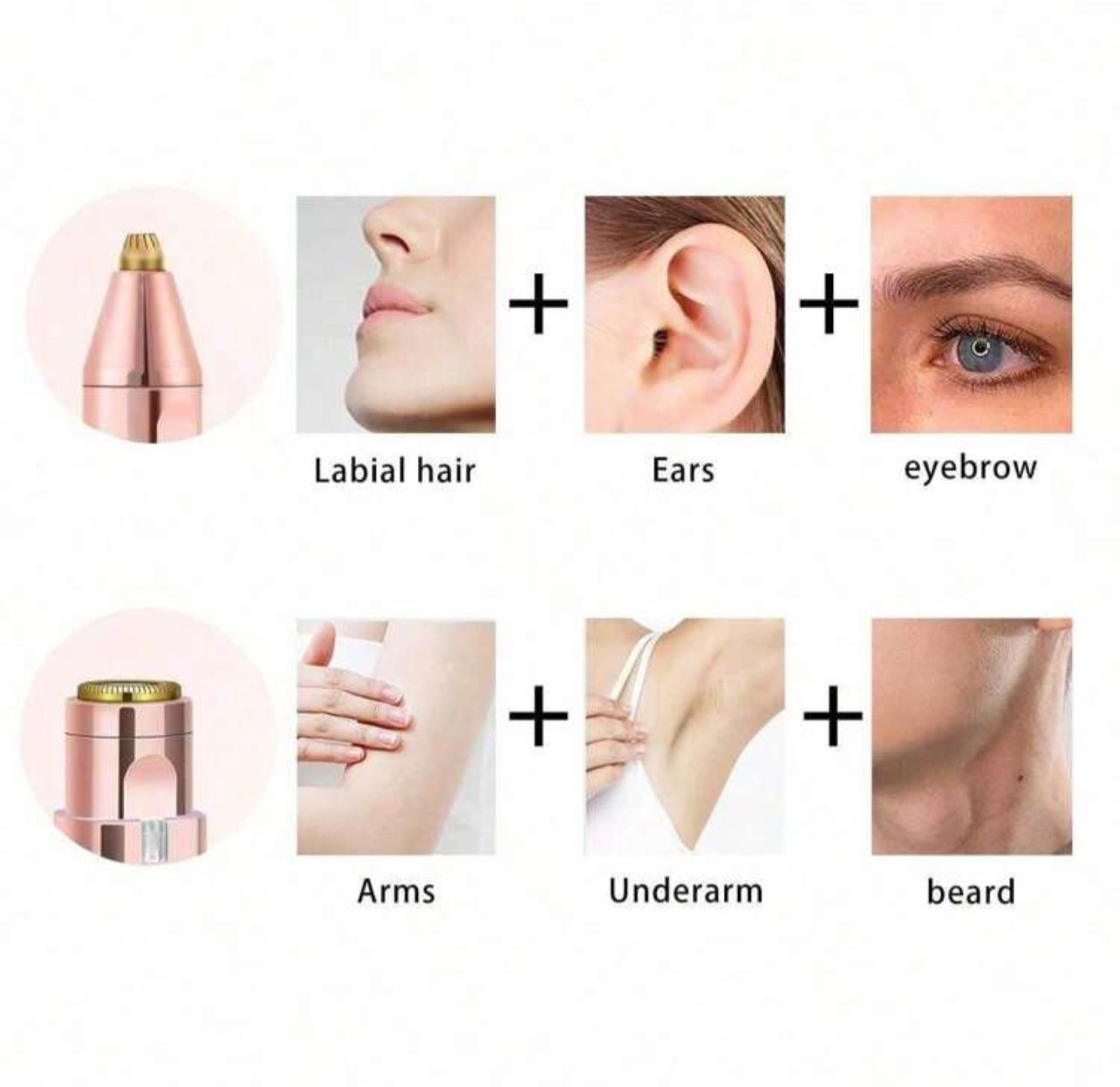 Portable Body Hair Removal Epilator