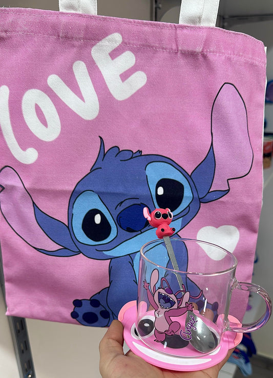 Stitch Tote Bag & Mug Set