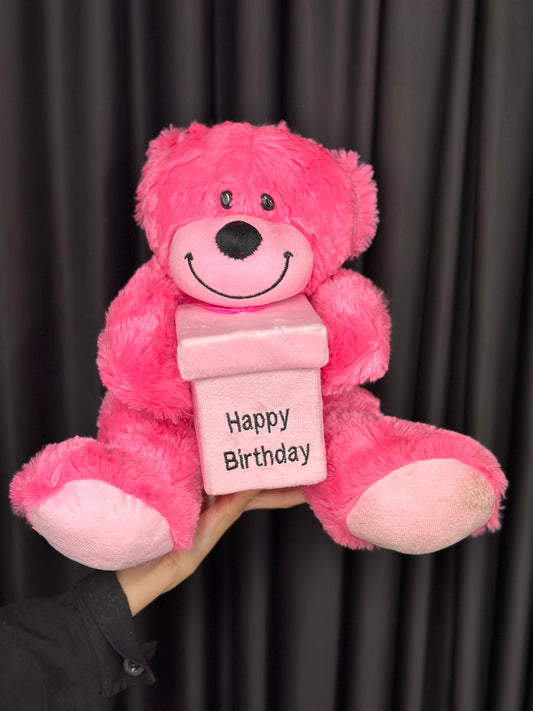 Birthday Bear With Box