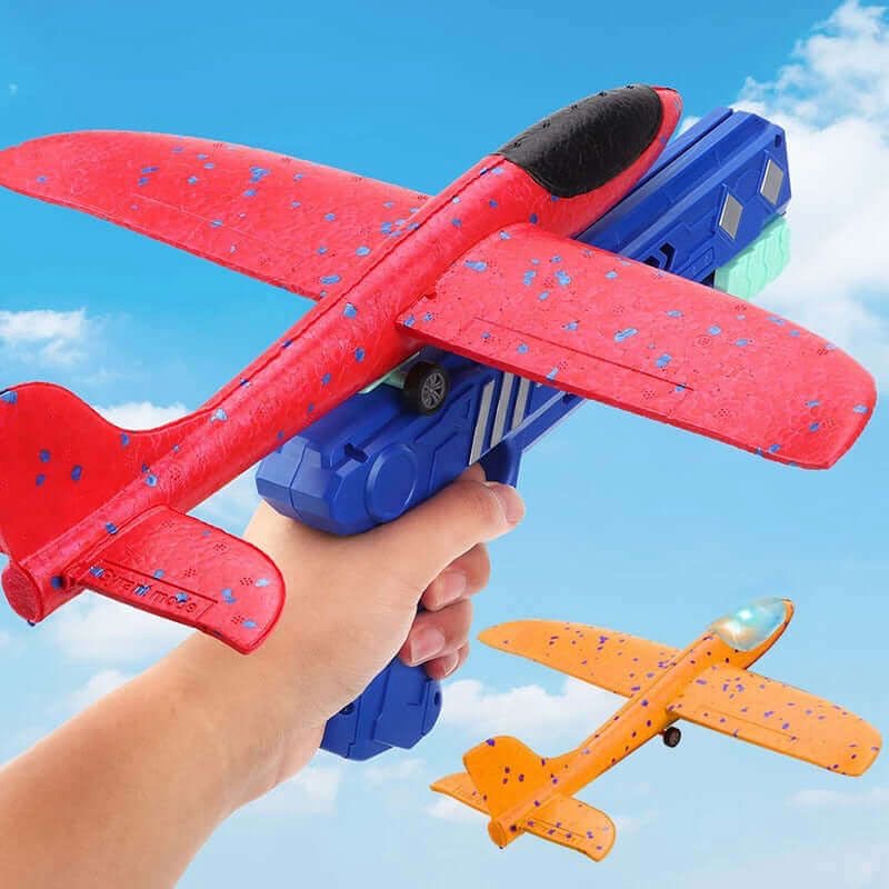 Foam Glider Airplane Launcher Toy