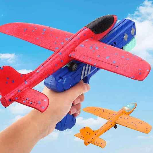 Foam Glider Airplane Launcher Toy