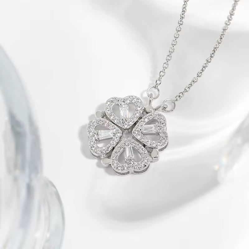 2-in-1 convertible heart necklace