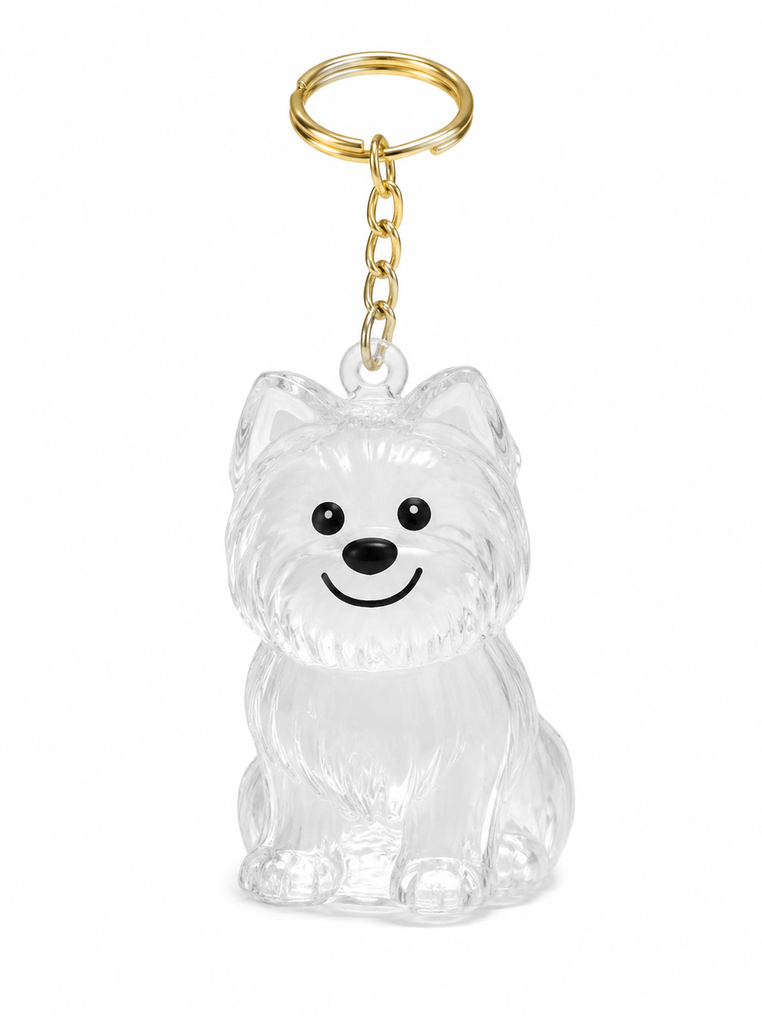 Dog Fur Keepsake Keychain