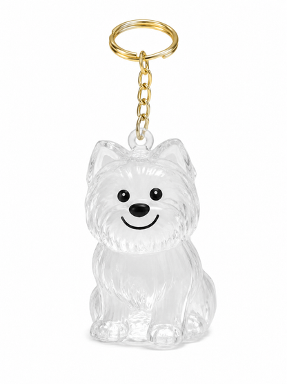 Dog Fur Keepsake Keychain