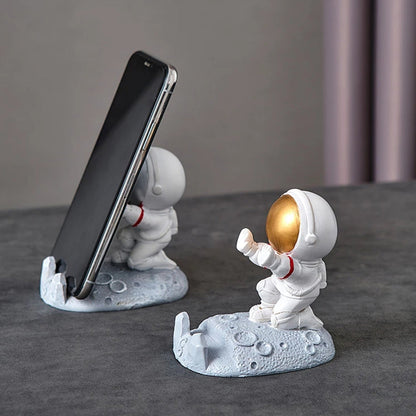 Astronaut Moon Phone Holder