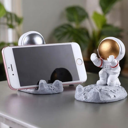 Astronaut Moon Phone Holder