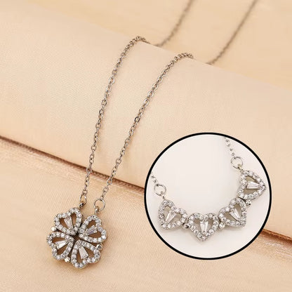 2-in-1 convertible heart necklace