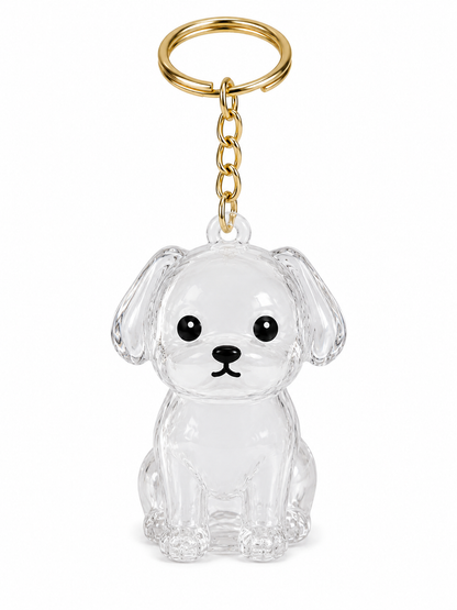 Dog Fur Keepsake Keychain