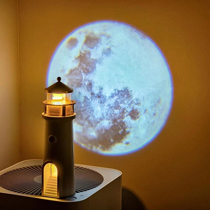 Lighthouse Moon Projection Lamp