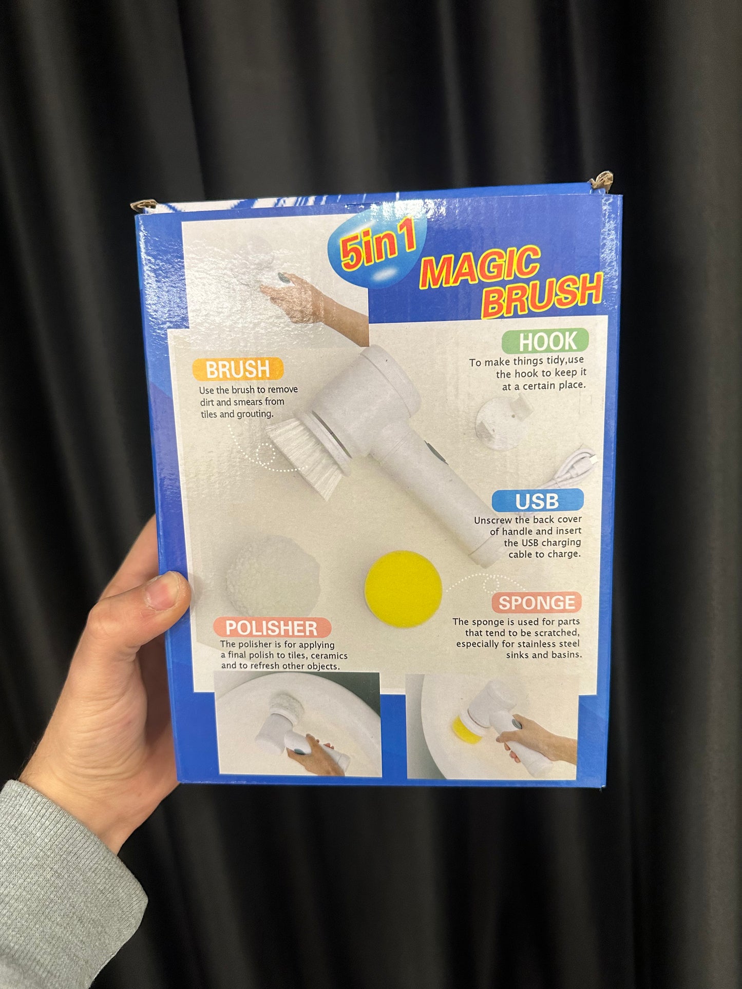 Magic Brush 5 in 1