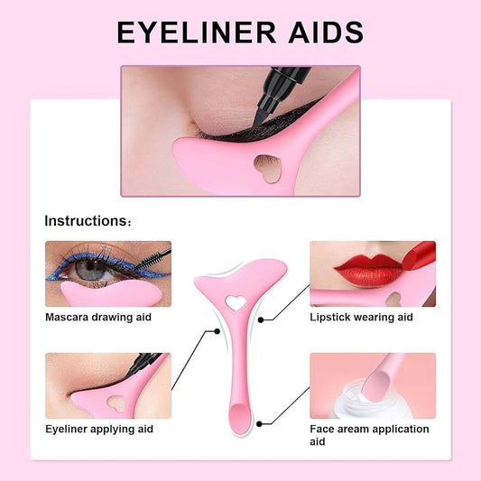 Eyeliner Aids – 4-in-1 Beauty Tool for Flawless Makeup Application
