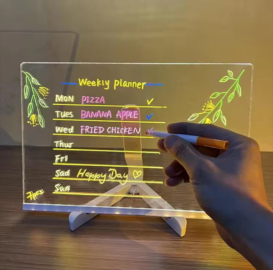 LED Acrylic Drawing & Note Board