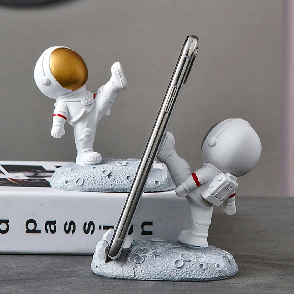Astronaut Moon Phone Holder