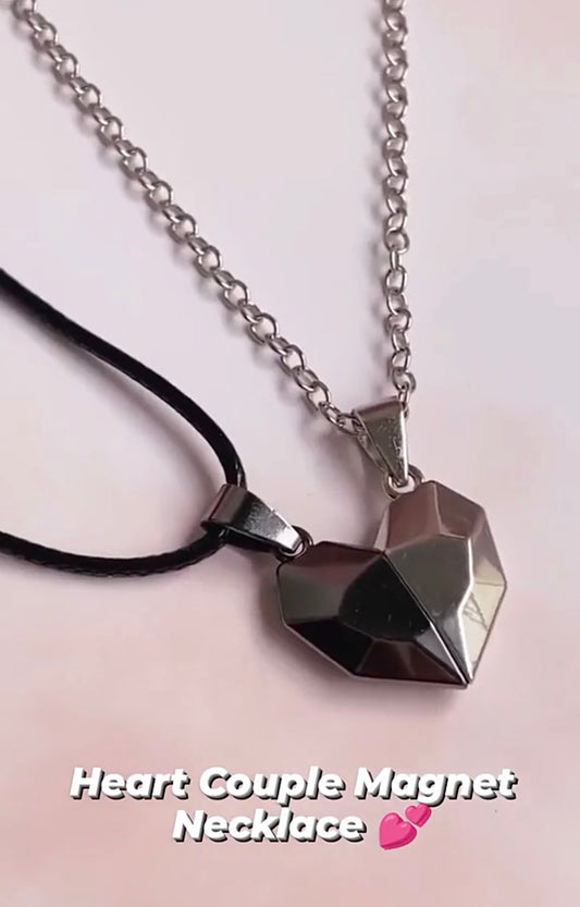 2 hearts necklace