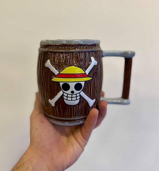 iconic emblem of Luffy’s Mug