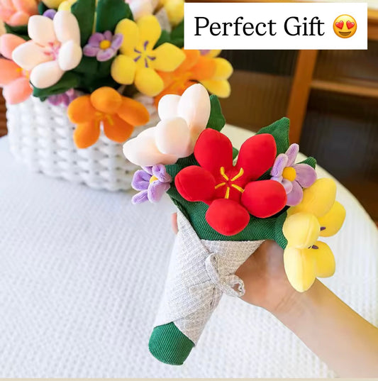 Flower plush