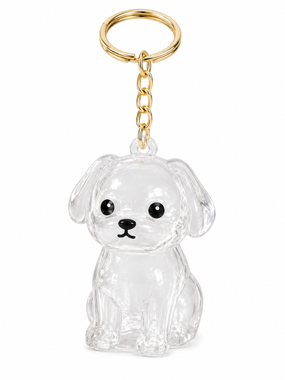 Dog Fur Keepsake Keychain