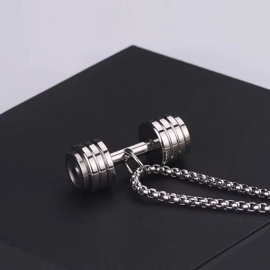 Dumbbell Necklace