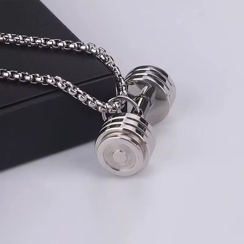 Dumbbell Necklace