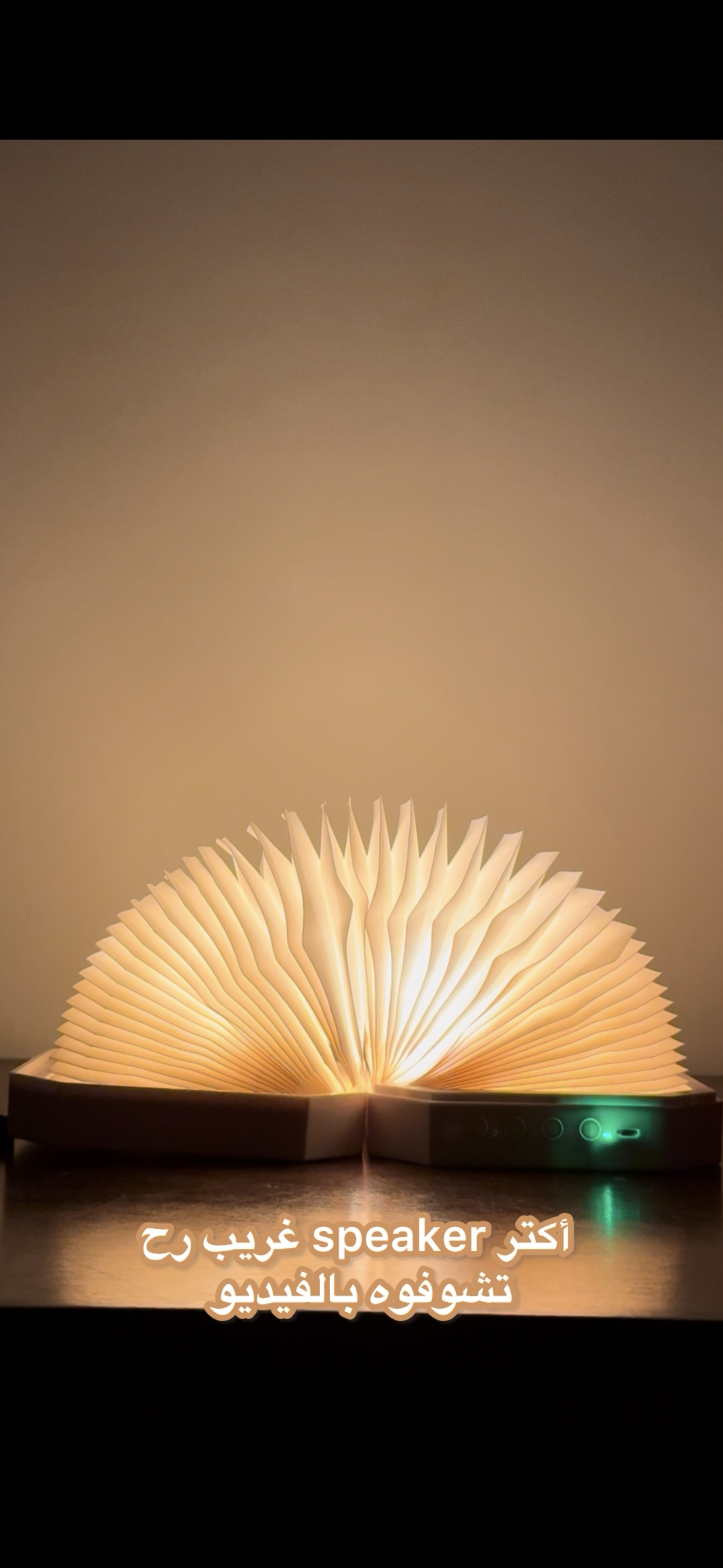 LuminaBook Bluetooth Lamp