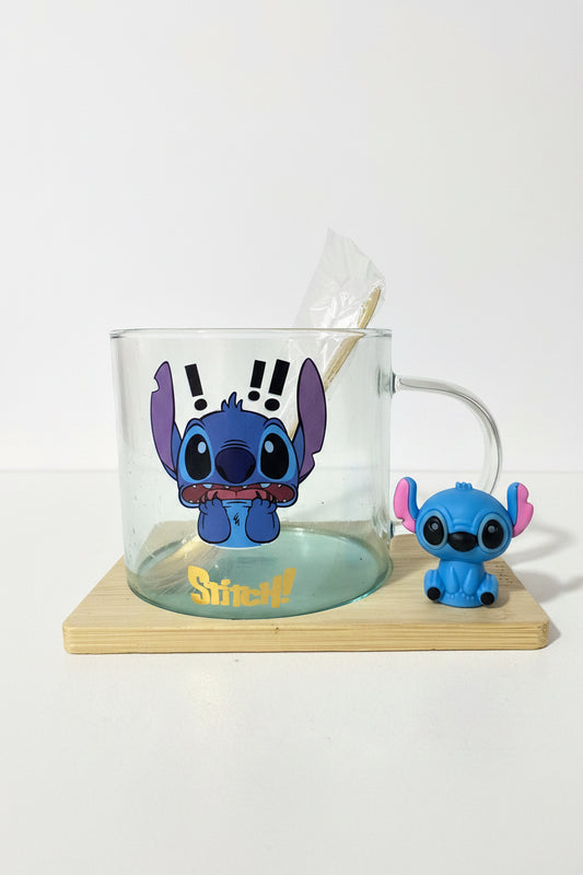 Stitch tray set mug