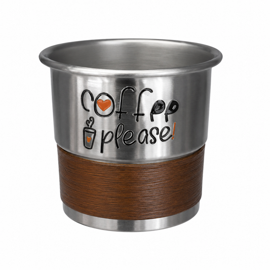 Coffee Please Stainless Steel Cup ☕