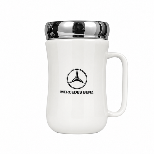 Mercedes-Benz Stainless Steel Insulated Travel Mug with Handle