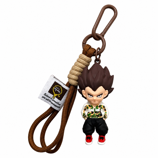 Anime Character Paracord Keychain