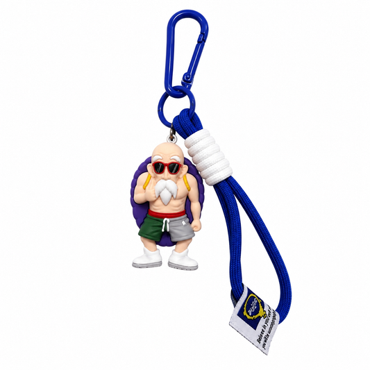 Master Roshi Anime Paracord Keychain