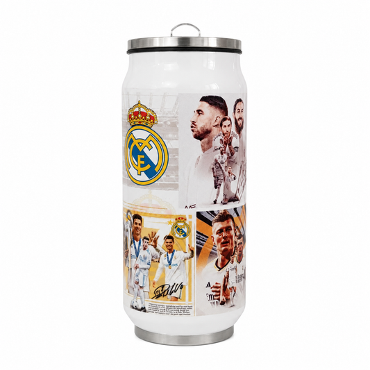 Real Madrid Stainless Steel Thermal Can