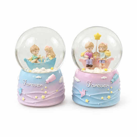 Forever Couple Snow Globe Music