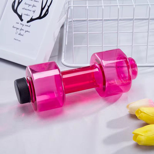 Dumbbell water bottles