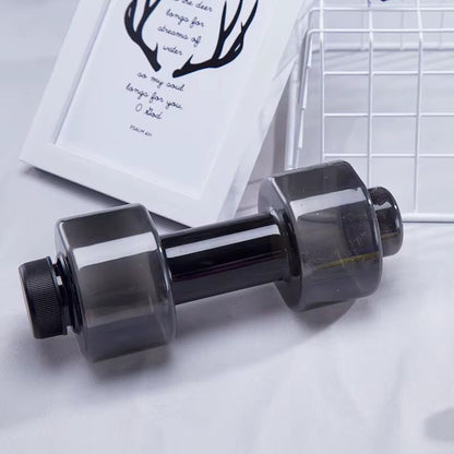 Dumbbell water bottles