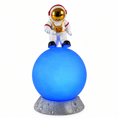 Touch-Controlled Astronaut Moon Lamp 🚀🌙