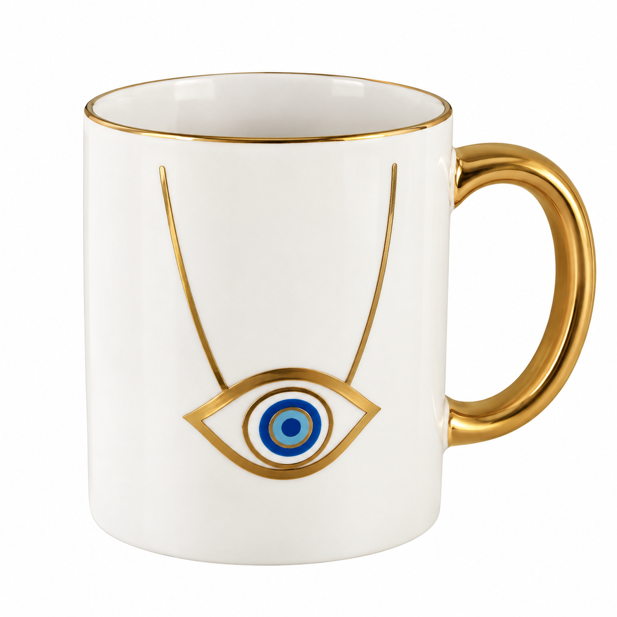 ✨ Evil Eye Gold Mug ✨