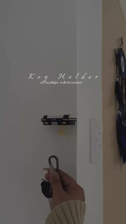 Car Shaped with light Keys WallHolder