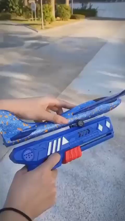 Foam Glider Airplane Launcher Toy