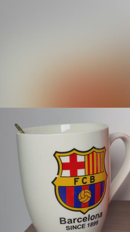 Ashtray/ Mugs  real barcelona teams