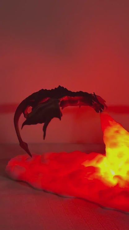 Dragon Flame Lamp 🐉