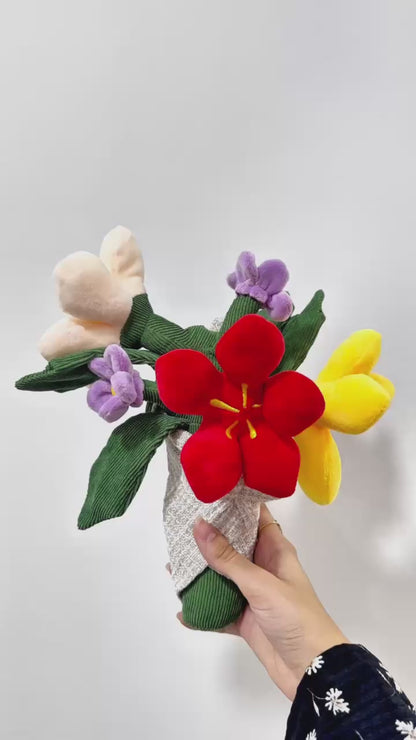 Flower plush