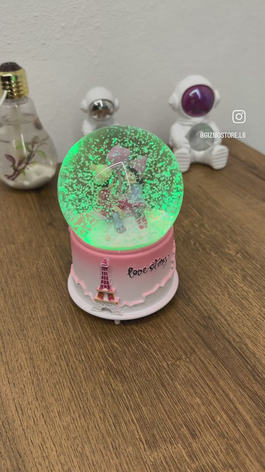 Couple snowball