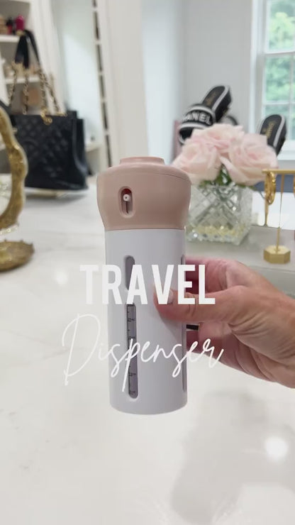 4-in-1 Travel Dispenser Bottle