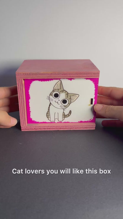 Cat mug box