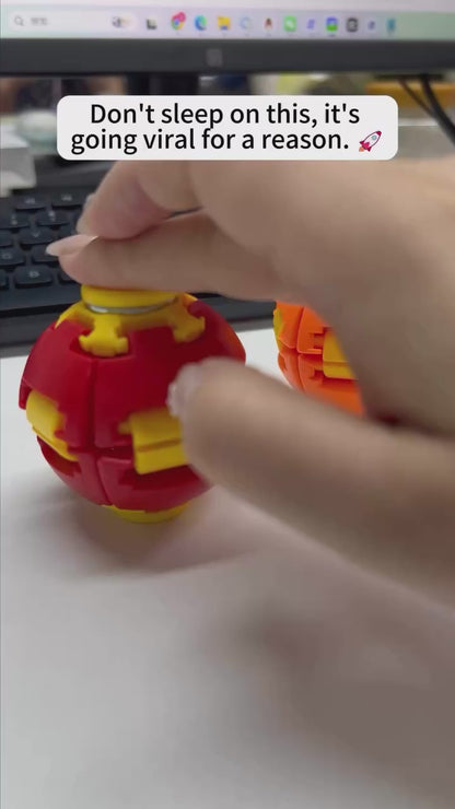 Gyro spinning ball